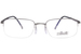 Silhouette Illusion Nylor 5559 Eyeglasses Semi Rim Rectangle Shape