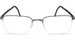 Silhouette Illusion Nylor 5560 Eyeglasses Semi Rim Square Shape