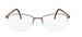 Silhouette Illusion-Nylor 4492 Eyeglasses Women's Semi Rim Square Shape