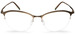 Silhouette Lite Arcs Half-Rim Eyeglasses