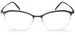 Silhouette Lite Arcs Half-Rim Eyeglasses