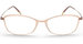 Silhouette Lite Wave 5531 Eyeglasses Full Rim Rectangle Shape