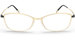 Silhouette Lite Wave 5531 Eyeglasses Full Rim Rectangle Shape