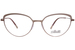 Silhouette Lite Wave 5532 Eyeglasses Full Rim Cat Eye