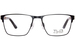 TLG NU055 Eyeglasses Men's Full Rim Square Shape