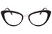 Tom Ford TF5580-B Eyeglasses Women's Full Rim Cat Eye Optical Frame