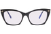 Tom Ford TF5709-B Eyeglasses Women's Full Rim Cat Eye