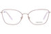 Vera Wang V574 Eyeglasses Women's Full Rim Cat Eye Optical Frame