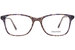 Vera Wang V579 Eyeglasses Women's Full Rim Square Optical Frame