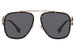 Versace 2233 Sunglasses Men's Pilot Shape