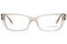 Versace 3284-B Eyeglasses Women's Full Rim Rectangular Optical Frame