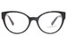 Versace 3307 Eyeglasses Women's Full Rim Cat Eye