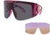 Versace VE4393 Sunglasses Shield Extra Interchangeable Lenses