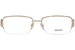 Versace Eyeglasses VE1175B Semi Rim Rectangle Shape