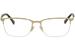 Versace Men's Eyeglasses VE1263 Half Rim Optical Frame