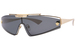 Versace VE2265 Sunglasses Shield with Extra Interchangeable Lens