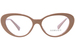 Versace VE3331U Eyeglasses Women's Full Rim Cat Eye