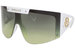 Versace VE4393 Sunglasses Shield Extra Interchangeable Lenses