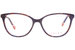 Yalea Sharmila VYA010 Eyeglasses Frame Women's Full Rim Cat Eye