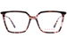 Yalea VYA129 Eyeglasses Women's Full Rim Square Shape