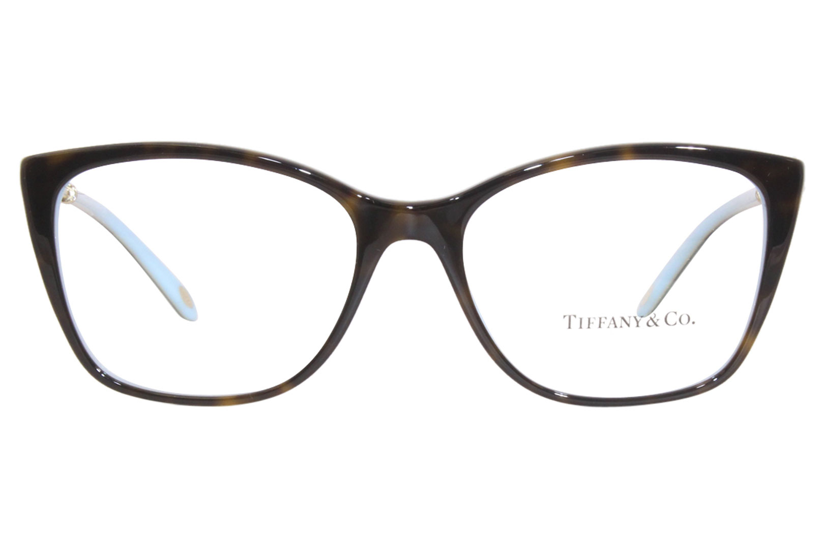 Tiffany & Co. TF2160-B 8134 Eyeglasses Women's Havana/Blue Full