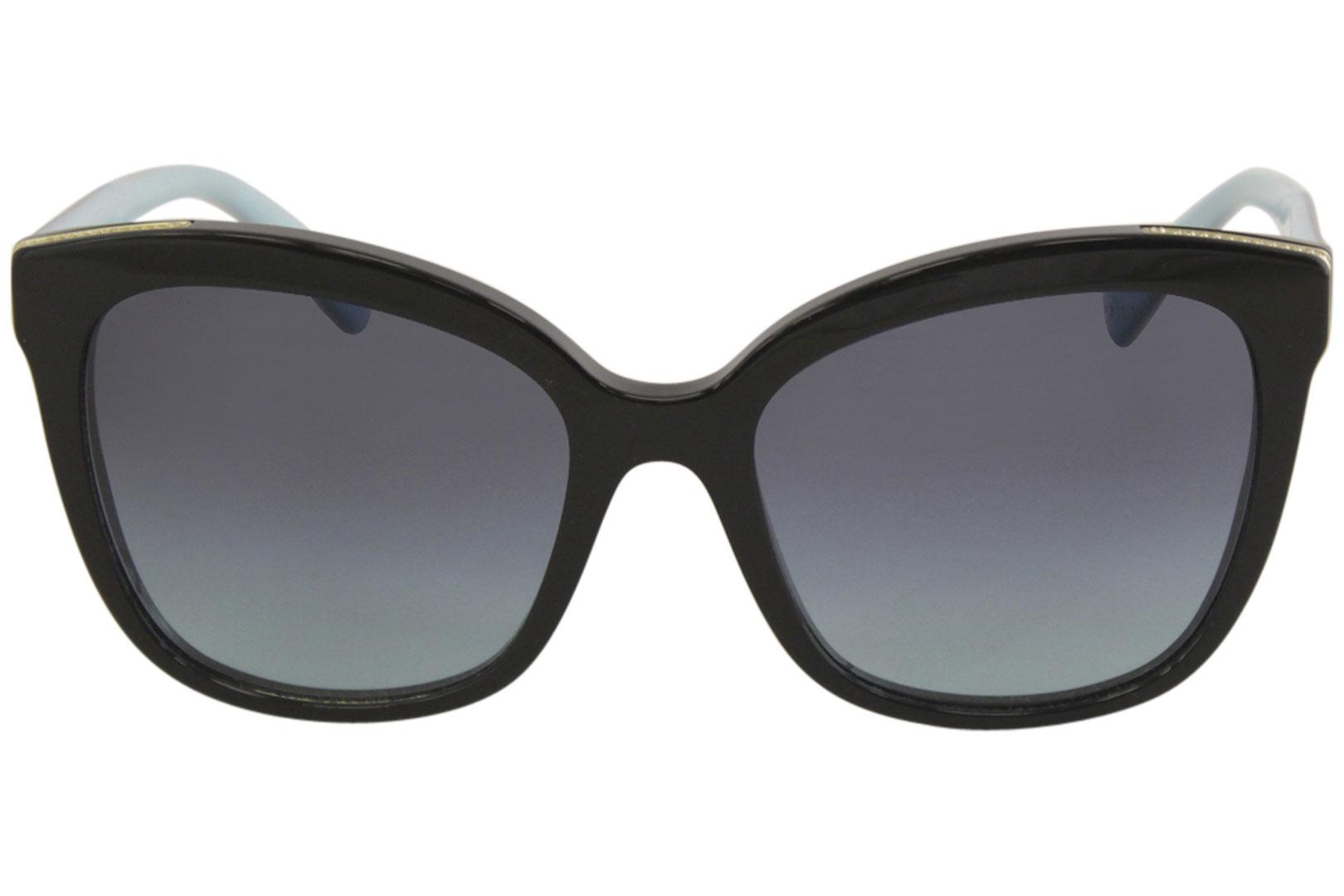 Tiffany & Co. Women's TF4150 TF/4150 8001/9S Black Cat Eye Sunglasses ...