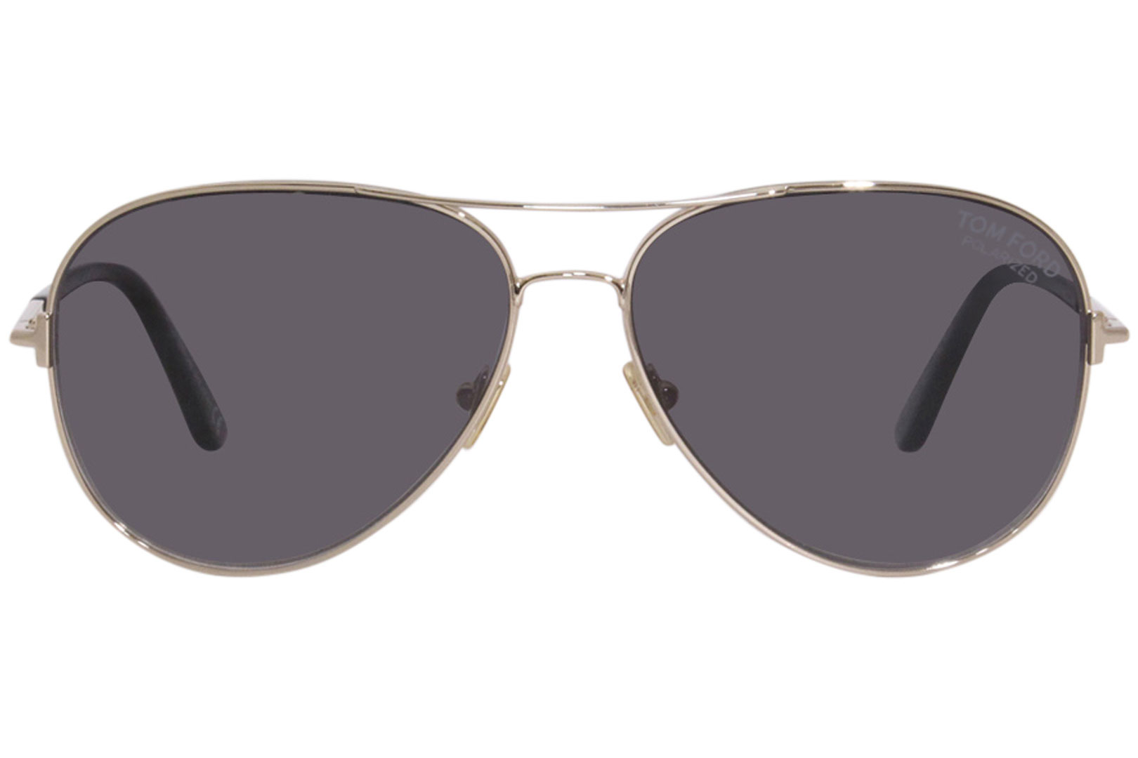 Tom Ford Sunglasses Clark TF823 28D Shiny Rose Gold-Black/Smoke ...