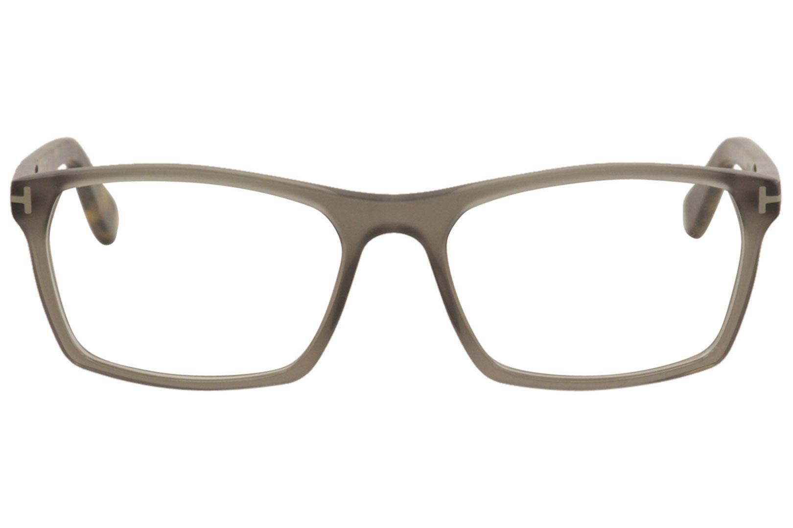 Tom Ford Eyeglasses TF5295 TF/5295 020 Matte Grey Full Rim Optical Frame  56mm 