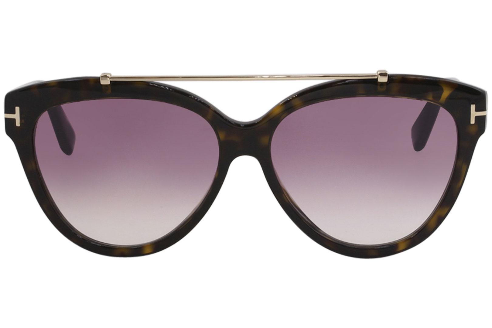 Tom Ford Women's Livia TF518 TF/518 Fashion Pilot Sunglasses 