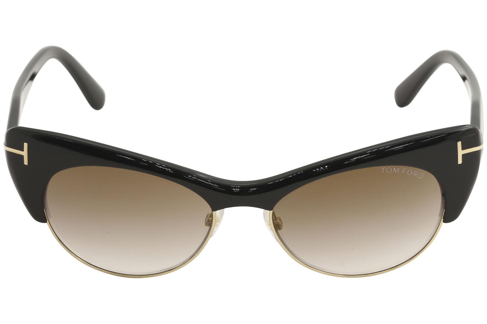 Tom Ford Women's Lola TF387 TF/387 Fashion Cat Eye Sunglasses 