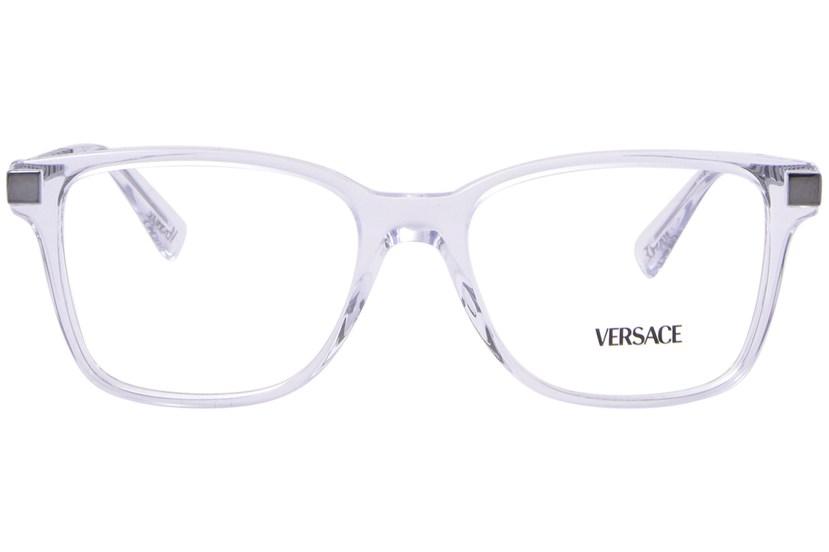 Versace VE3340U 148 Eyeglasses Men's Crystal Full Rim Square Shape 53 ...