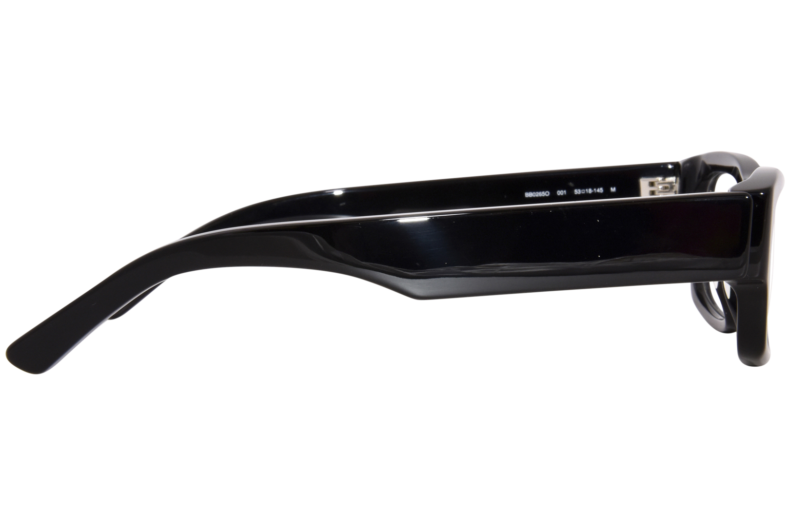 Balenciaga BB0265O Eyeglasses Men's Full Rim Rectangle Shape | EyeSpecs.com