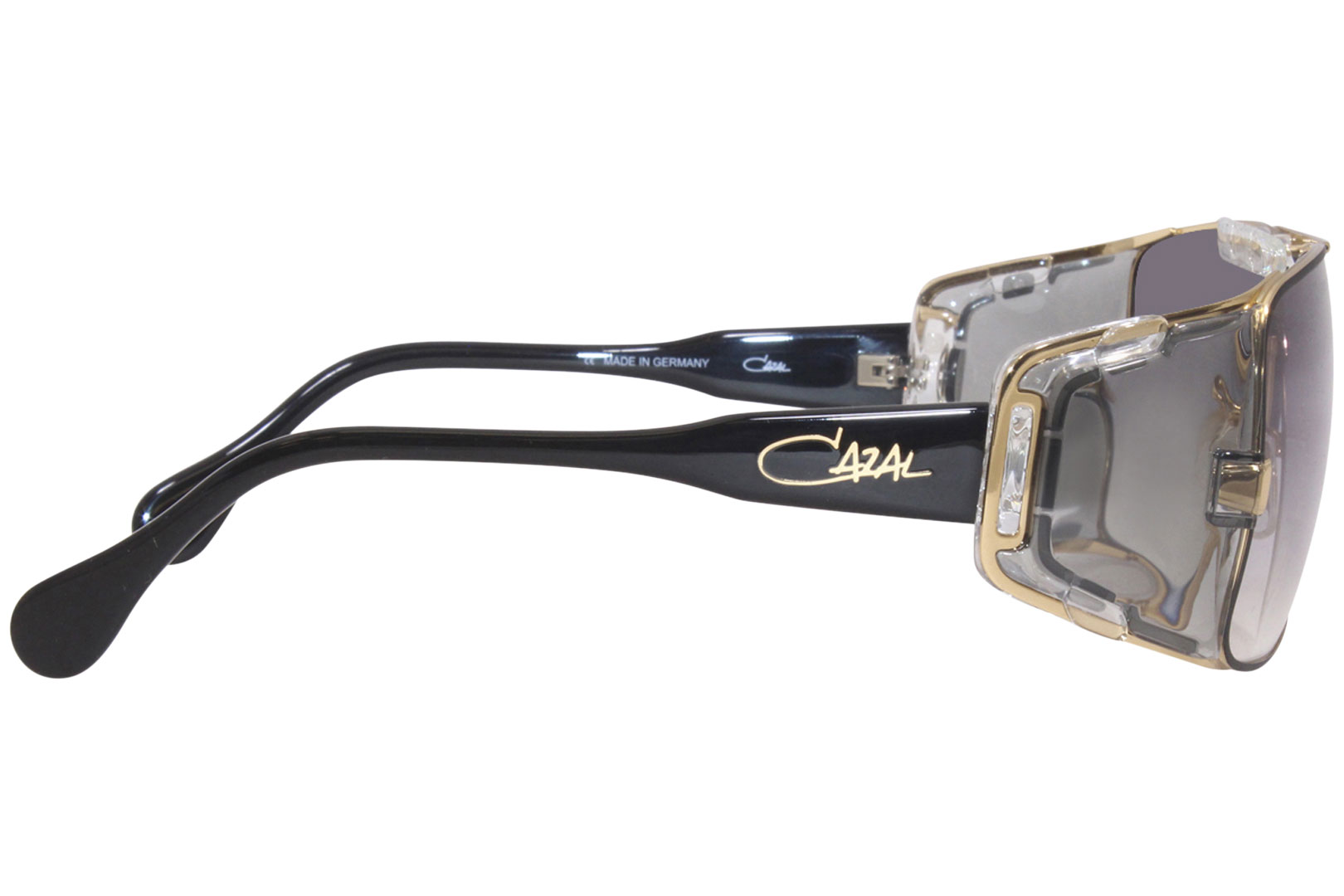 Cazal Legends Men's 955 302 Black/Gold Sunglasses 63mm | EyeSpecs.com