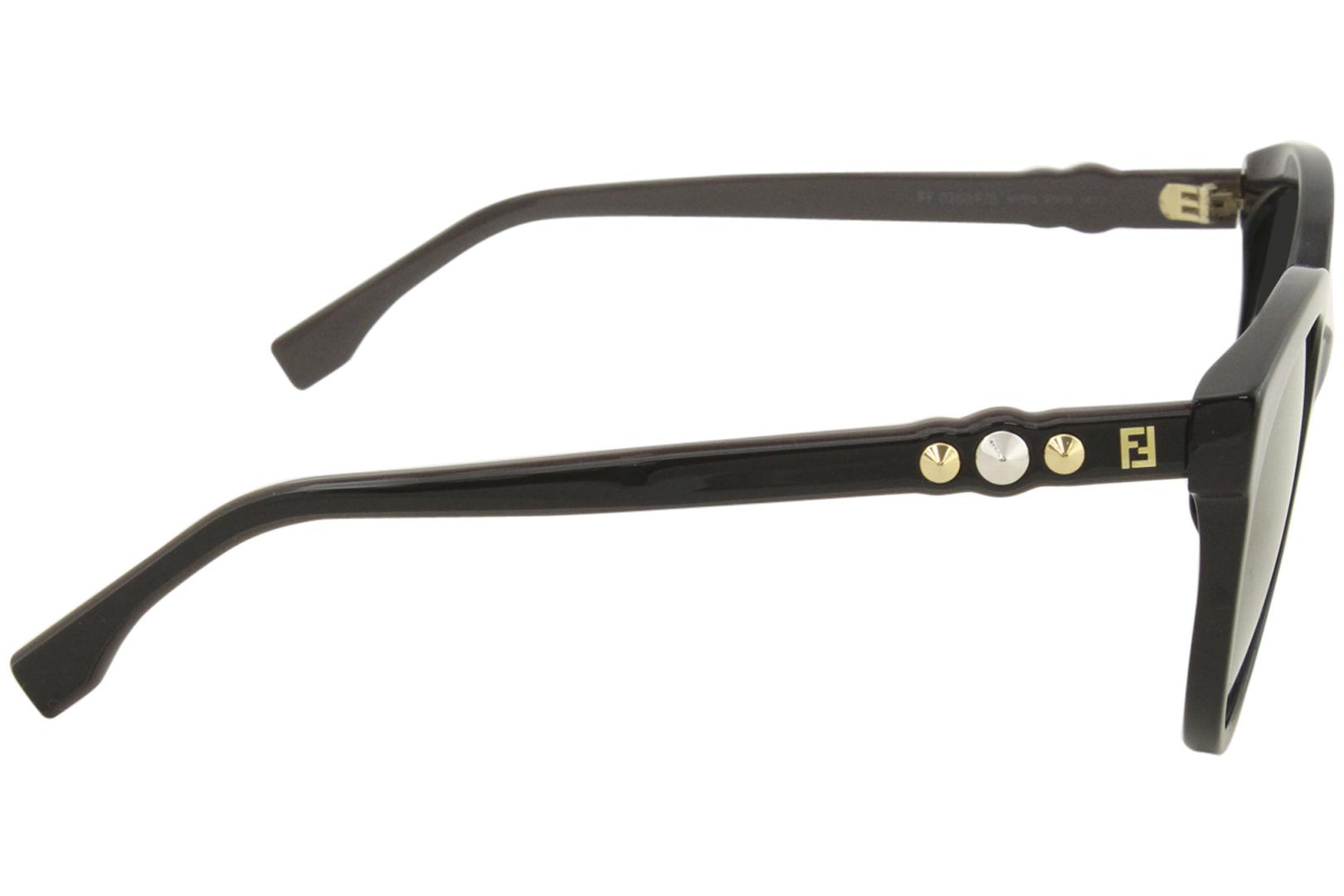 Fendi Demo Cat Eye Ladies Eyeglasses FE-FF0283F 086 52 