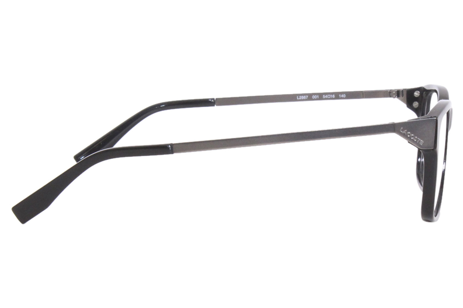 Lacoste L2867 Eyeglasses Frame Men's Full Rim Rectangular | EyeSpecs.com