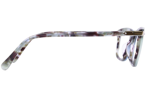 Coach HC6219U 5778 Eyeglasses Women's Seaglass Tortoise Full Rim