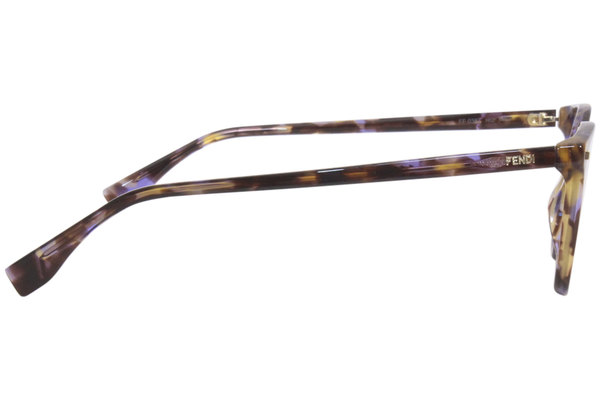 Fendi Eyeglasses Frame Women's FF-0387 HKZ Violet Havana 53-18-140