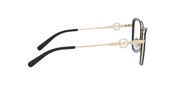 Michael Kors MK3042B Florence Black/Gold Prescription Eyeglasses