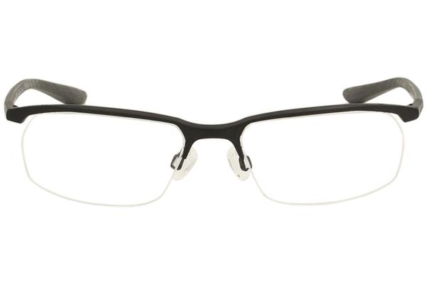 Nike Mens Eyeglasses 6070 Half Rim Titanium Optical Frame