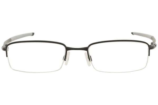 Oakley Rhinochaser OX3111 02 Eyeglasses Men's Satin Black/Grey Optical  Frame 