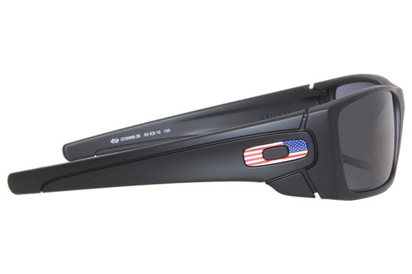 New Oakley Fuel Cell Sunglasses Black With Grey- USA Flag SI Elite Red  White Blu