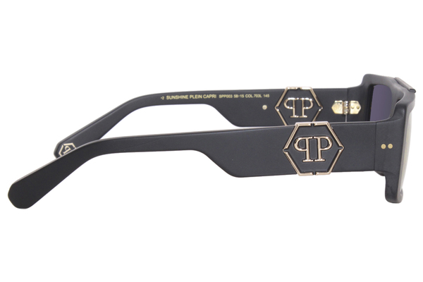 Philipp Plein - Sunglasses Square - Black / Gold