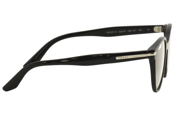 Prada Men's Eyeglasses VPR07TF VPR/07TF 1AB-1O1 Black Optical Frame 52mm