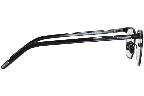 Tom Ford TF5854-D-B 005 Eyeglasses Men's Shiny Black/Gunmetal Full Rim ...