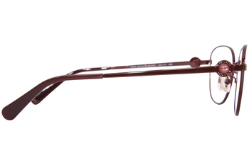 Coach HC5128 9334 Eyeglasses Women's Shiny Burgundy Full Rim 54mm