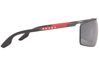 Prada Linea Rossa Sunglasses Men's SPS-51W DG0-08F Black Rubber 68