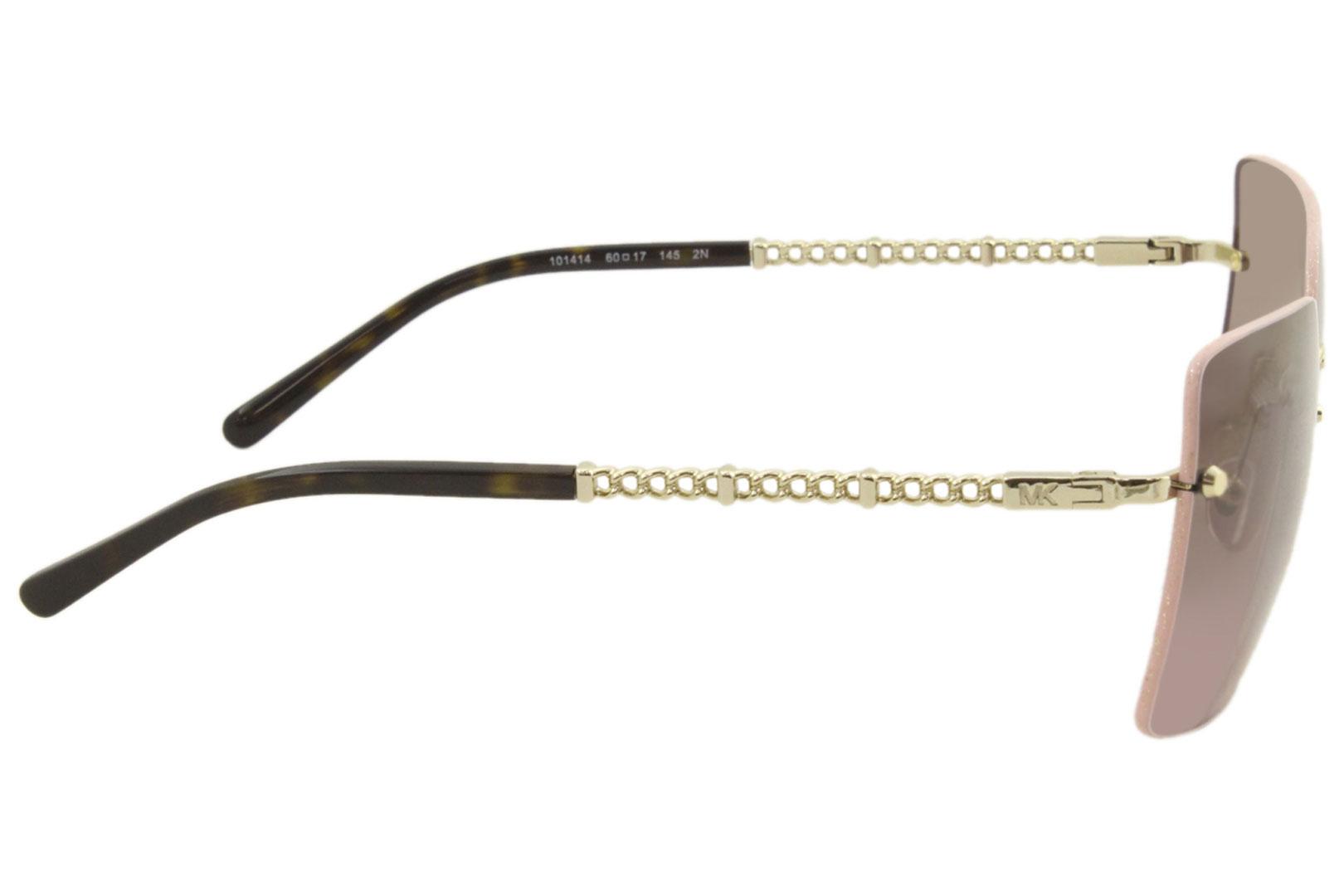 Michael Kors Women's Aurelia MK1057 MK/1057 110813 Rose Gold Sunglasses  60mm 