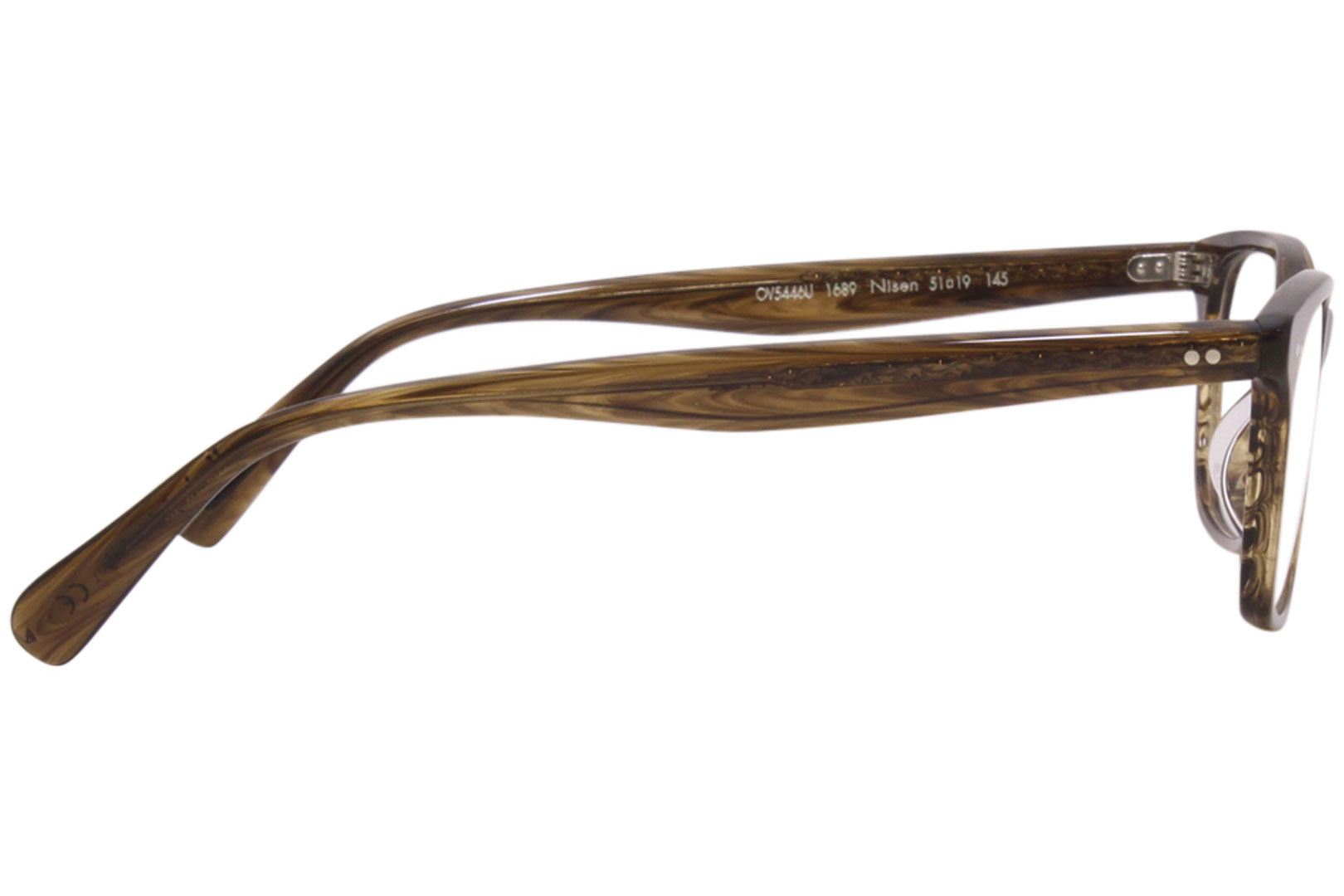 Oliver Peoples Eyeglasses Men's Nisen OV5446U 1689 Sepia Smoke 51-19-145mm  