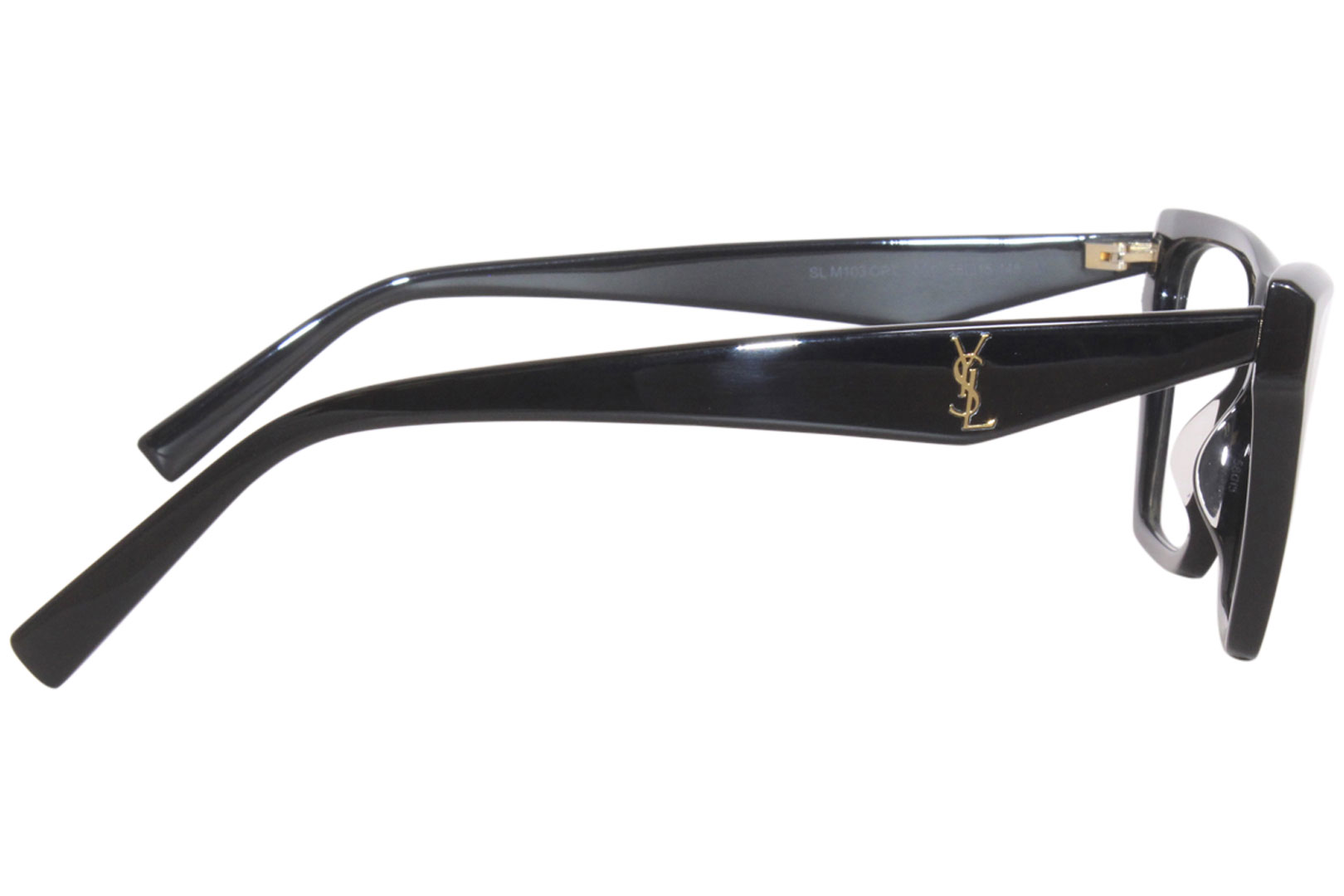 Saint Laurent Sl M103 Opt 001 Eyeglasses Womens Black Full Rim Cat Eye