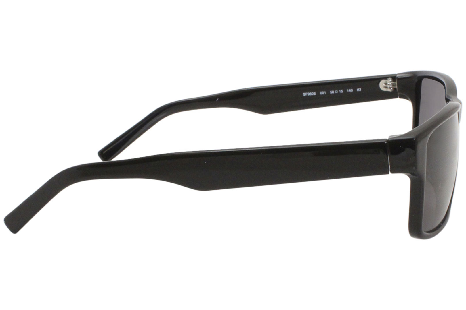 Salvatore Ferragamo Sunglasses SF960S 001 Black-Silver/Grey 58-15-140mm ...